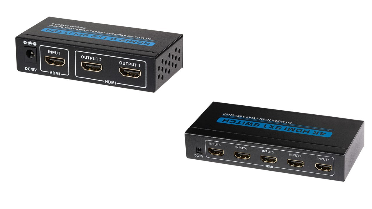 HDMI splitter vs. HDMI switch: They actually serve opposite