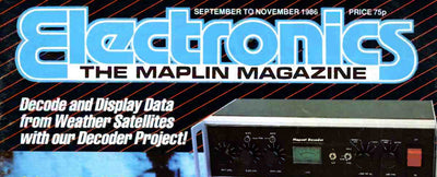 Maplin Magazine - September-November 1986