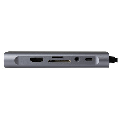Maplin USB-C Multiport Hub 4x USB-A, HDMI, RJ45, USB-C PD, VGA, SD Card Reader