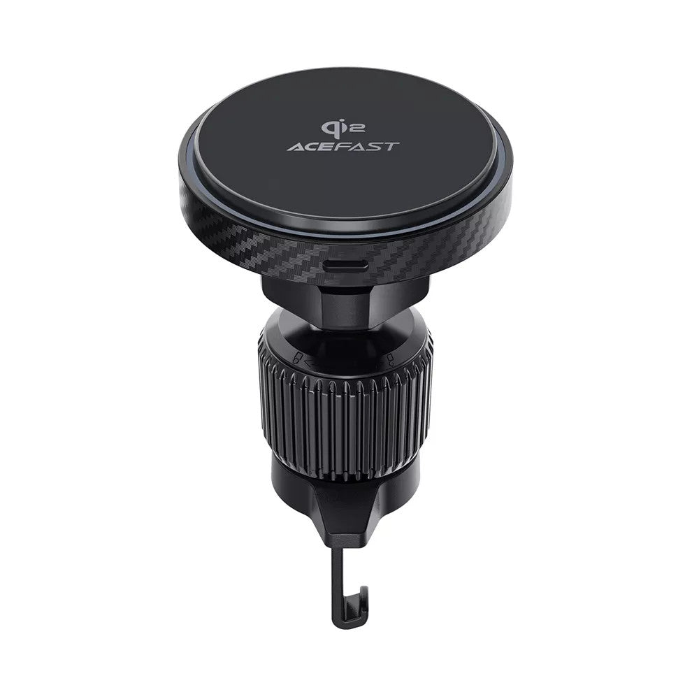 Acefast 15W Qi2 MagSafe Magnetic Charging Car Vent Holder - Black