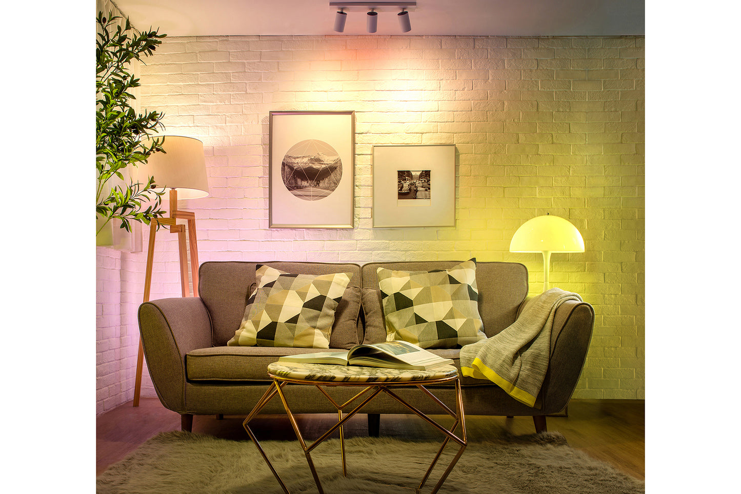4lite WiZ Connected A60 Warm White WiFi LED Smart Bulb - B22 Bayonet Cap