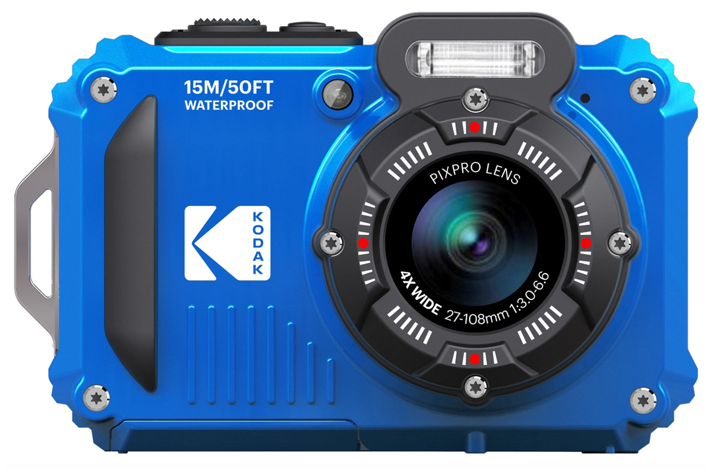 Kodak PIXPRO WPZ2 16MP 4x Zoom Tough Compact Camera - Blue - maplin.co.uk