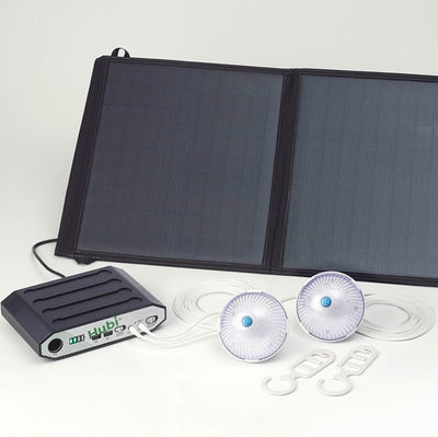 PV Logic 40W Fold Up Solar Panel with 10A Inline PWM Charge Controller