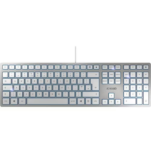 Cherry KC 6000 Slim Wired Keyboard Silver