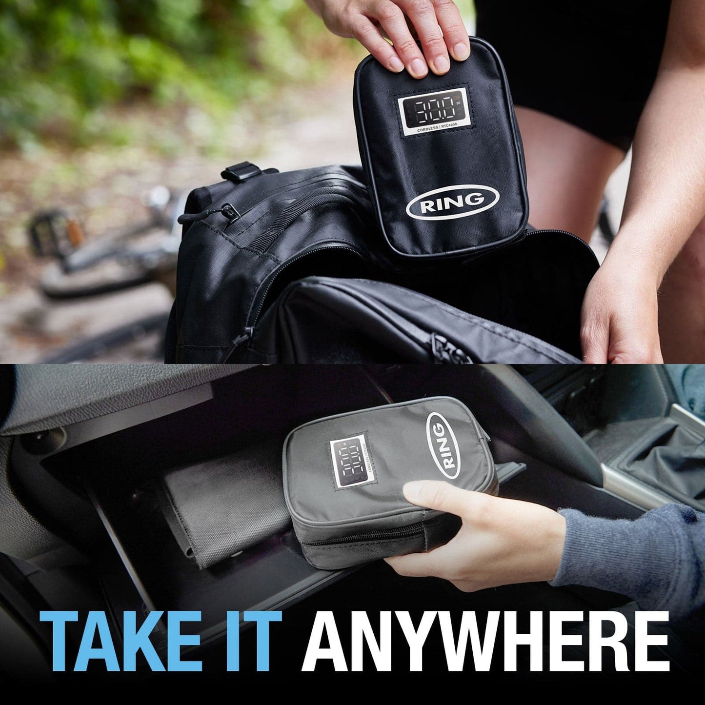 Ring Automotive Cordless Digital Tyre Inflator
