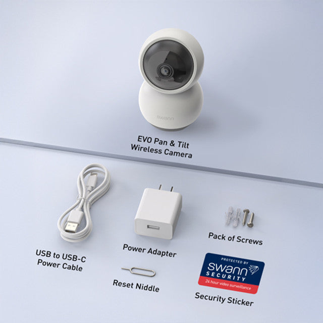 Swann Evo 2K Pan & Tilt WiFi Camera