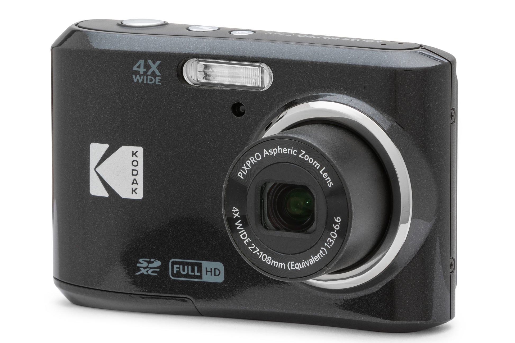 Kodak PIXPRO FZ45 Camera with Shoulder Bag with Compartment & 32GB SD - Black - maplin.co.uk