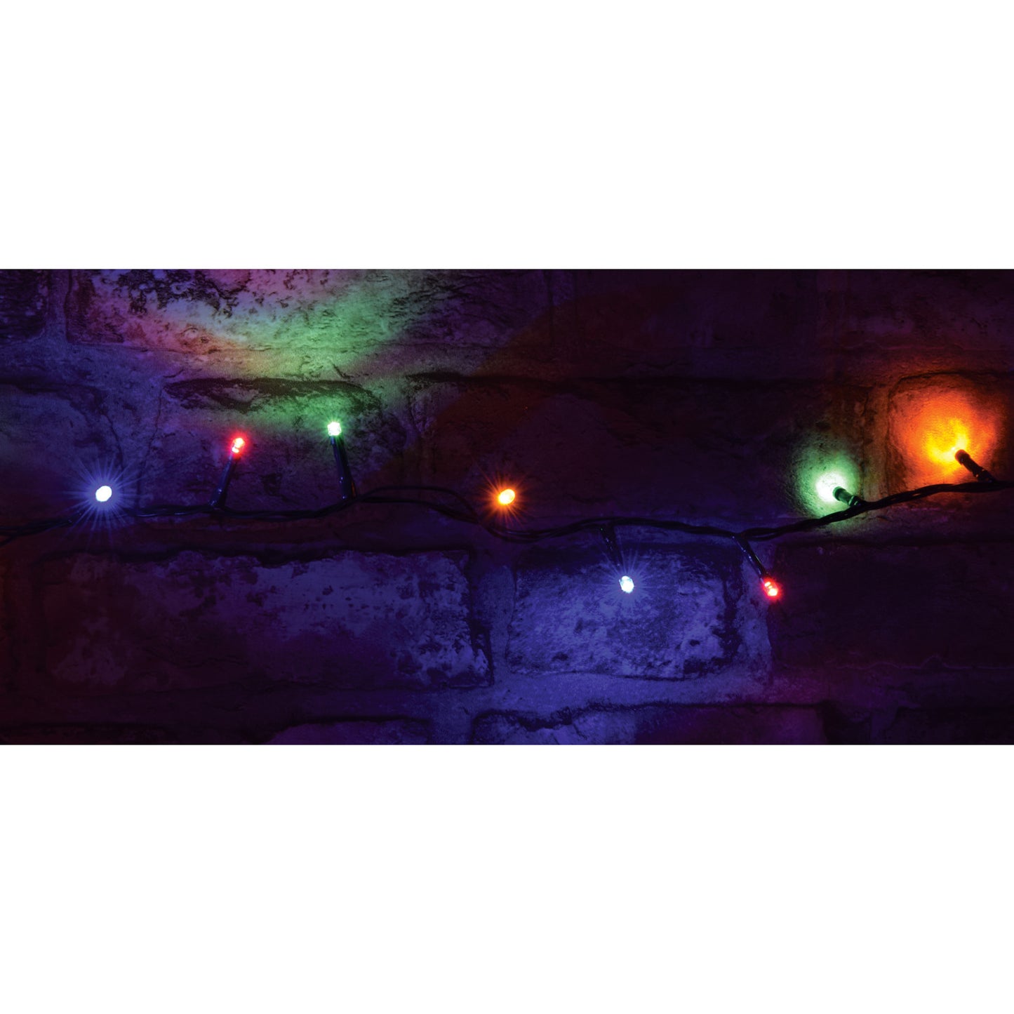 Lyyt Multi-Sequence LED Indoor/Sheltered Outdoor String Lights with 24-Hour Auto-Timer