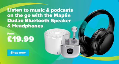 Maplin Dudao Bluetooth Portable Speaker & Headphones