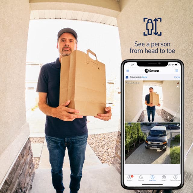 Swann 4K Smart Wireless Video Doorbell & Chime