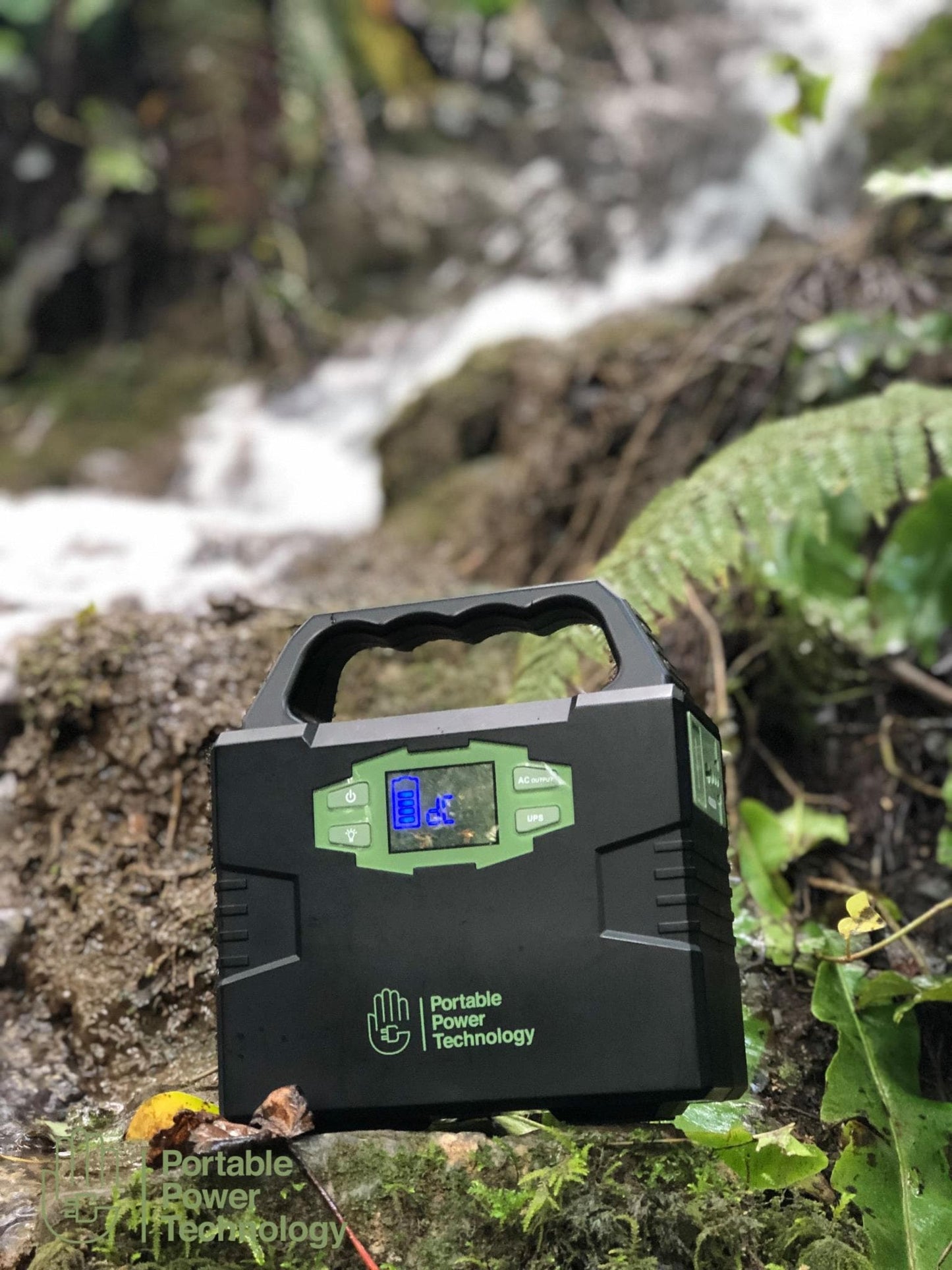 PPT Powerpack 100+ Portable Power Station with 30W 12V Semi Flexible Solar Panel