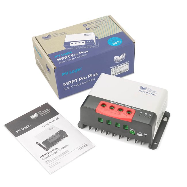 PV Logic 20A MPPT Pro Plus Charge Controller