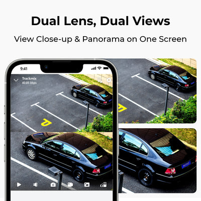 Reolink Trackmix 4K 8MP Dual-View PoE Security Cam