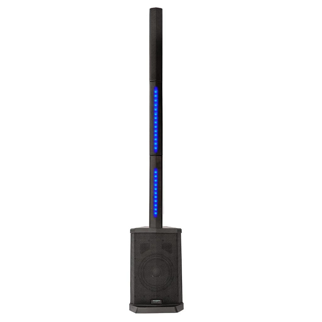 KAM 240W Compact Tower PA System with Lighting