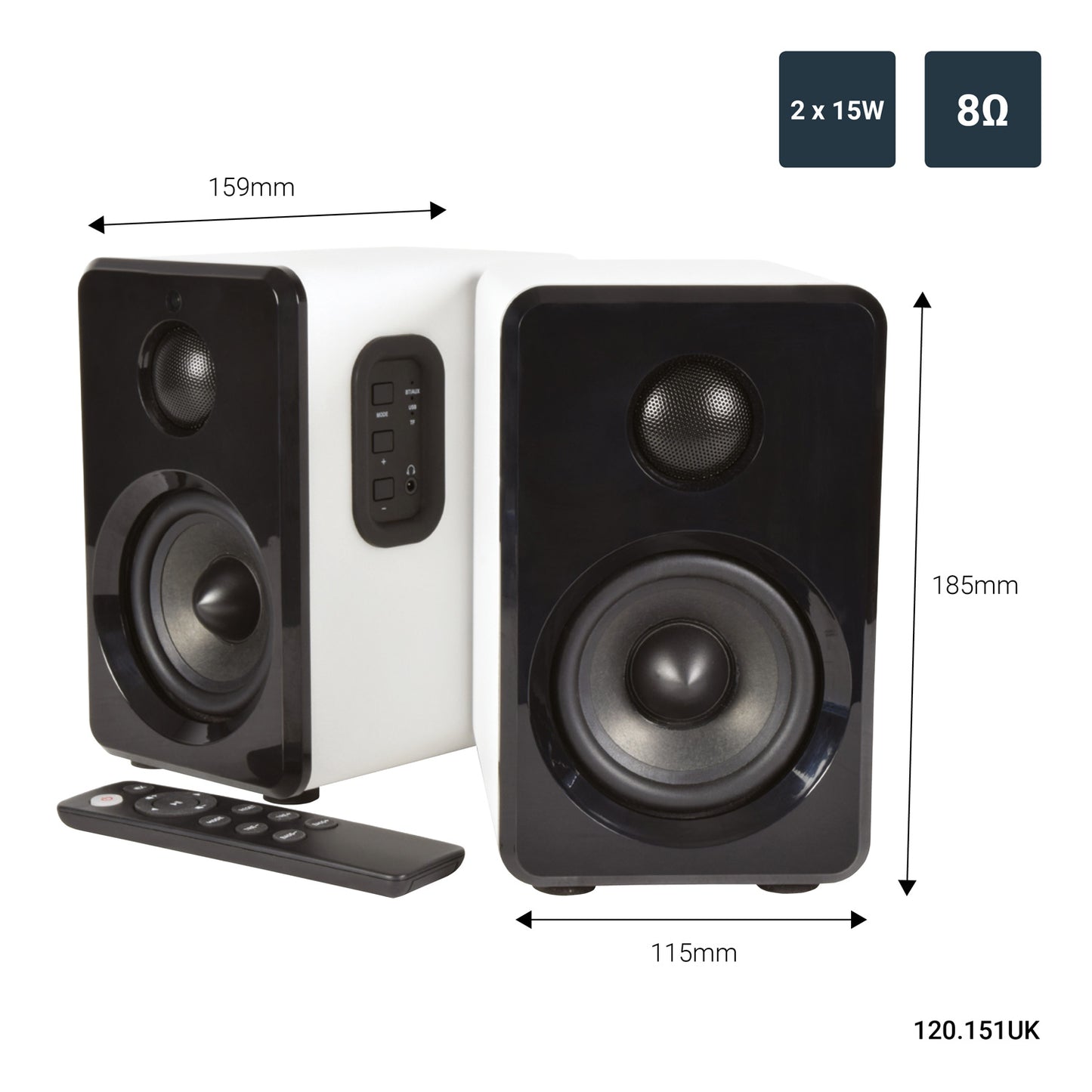 AV Link Active Bluetooth Speakers