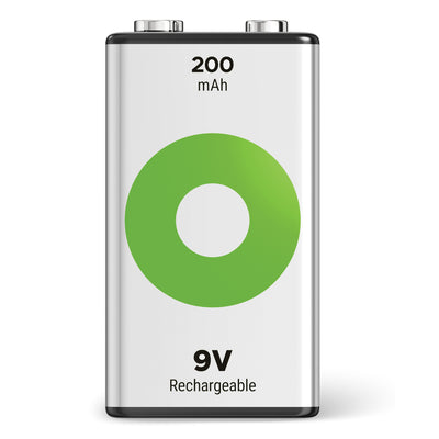 GP Recyko 9V Size 200mAh Rechargeable Battery