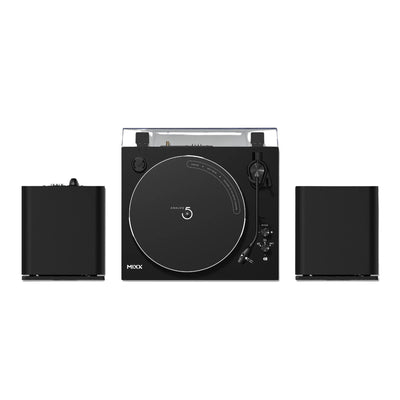 Mixx Analog System 5 Stereo Vinyl Record Deck with Wireless Speakers