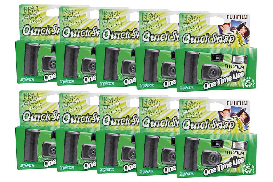 Fujifilm Superia Xtra 400 VV Type 27 Exposures QuickSnap Disposable Ca