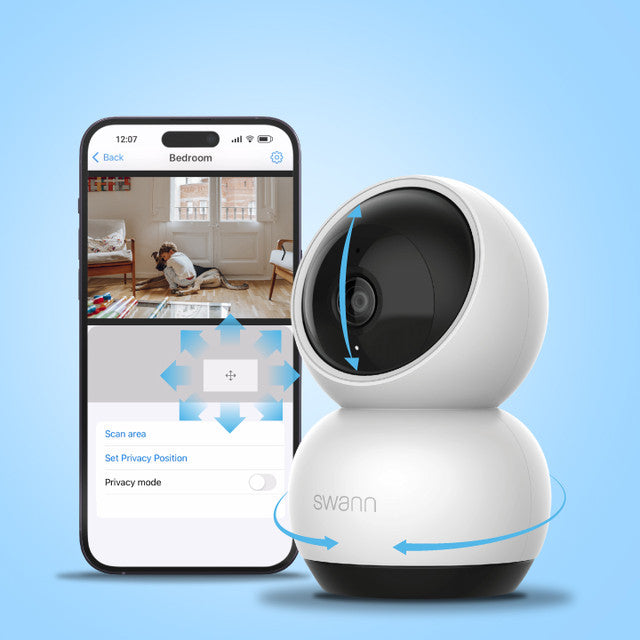 Swann Evo 2K Pan & Tilt WiFi Camera