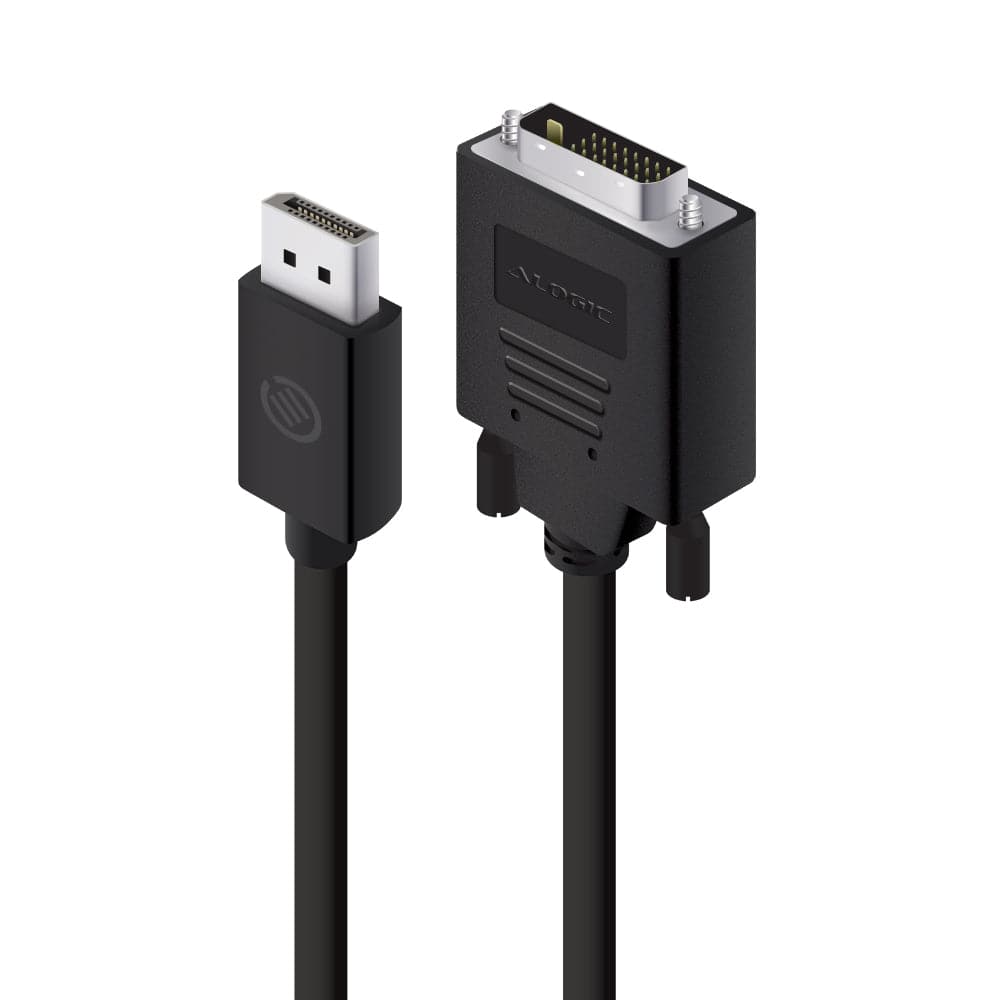 ALOGIC DisplayPort to DVI-D Cable - Black, 1m