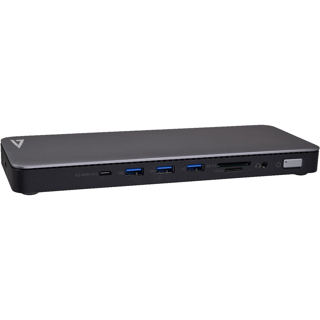 V7 Thunderbolt 4 Triple Alt Mode Display Docking Station with 96W Power Delivery