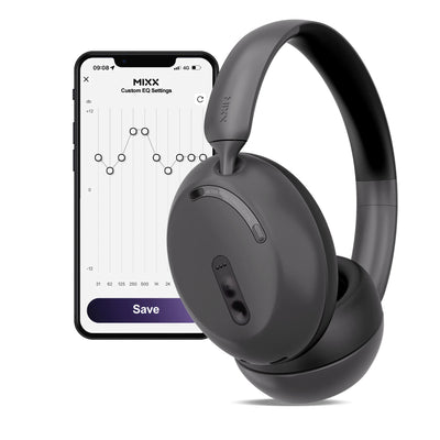 Mixx StreamQ D3 ANC Over Ear Wireless Headphones