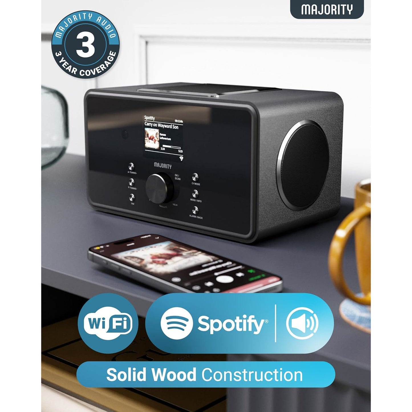Majority Bard Internet Radio Music System