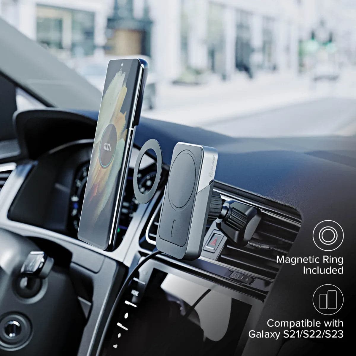 ALOGIC Matrix Magnetic Wireless Charger with Car Mount