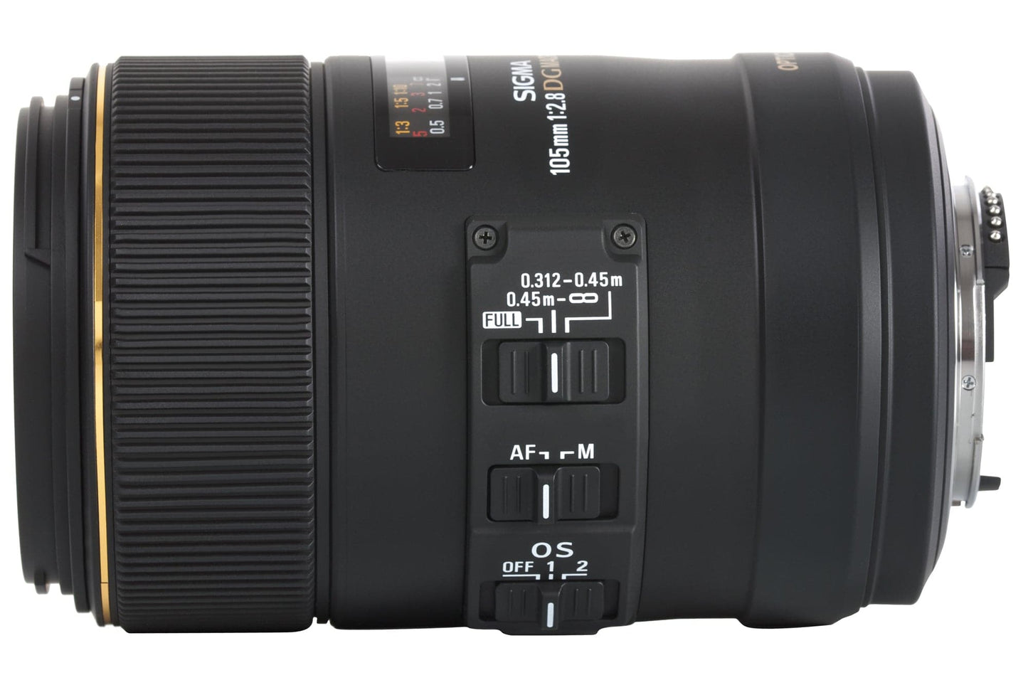 Sigma 105mm f/2.8 EX Macro DG HSM Macro Lens for Nikon D Mount - maplin.co.uk