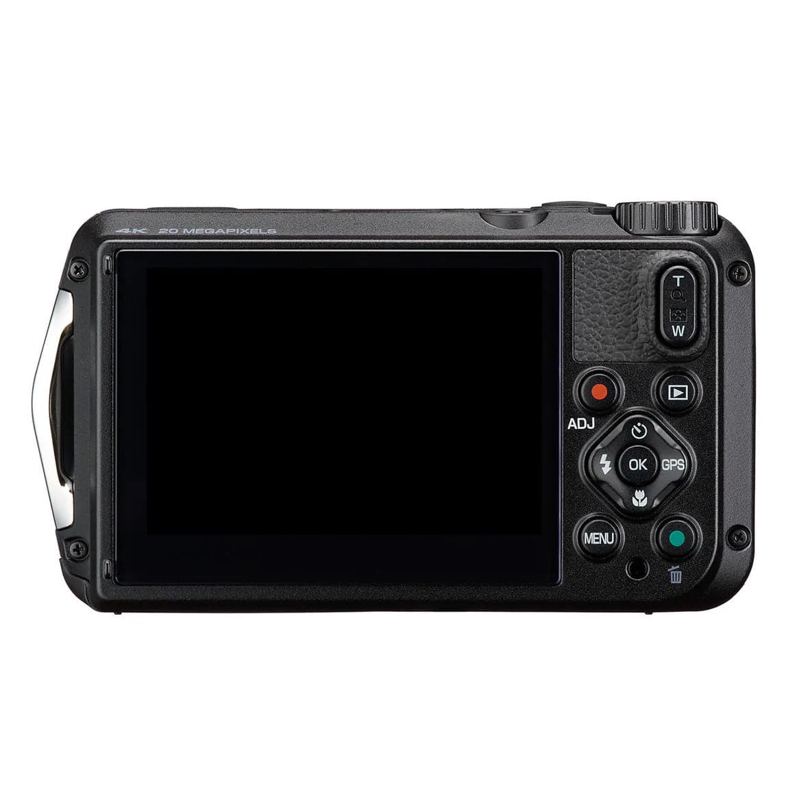 Pentax WG-8 20MP 5x Zoom Tough Compact Camera - Black