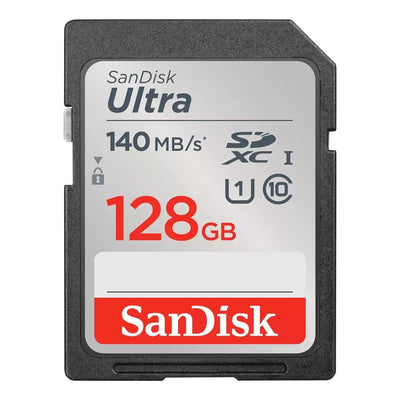 SanDisk 128GB Ultra SDXC Class 10 UHS-I Card