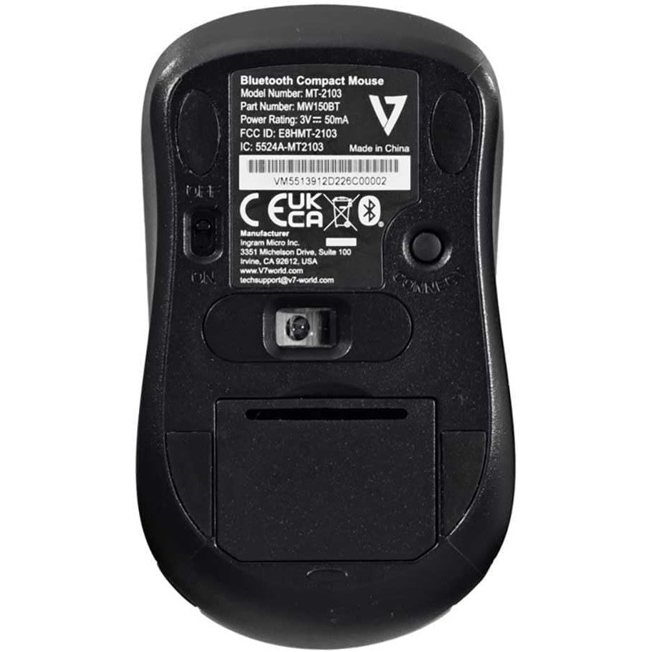 V7 Compact Bluetooth Wireless Optical Mouse