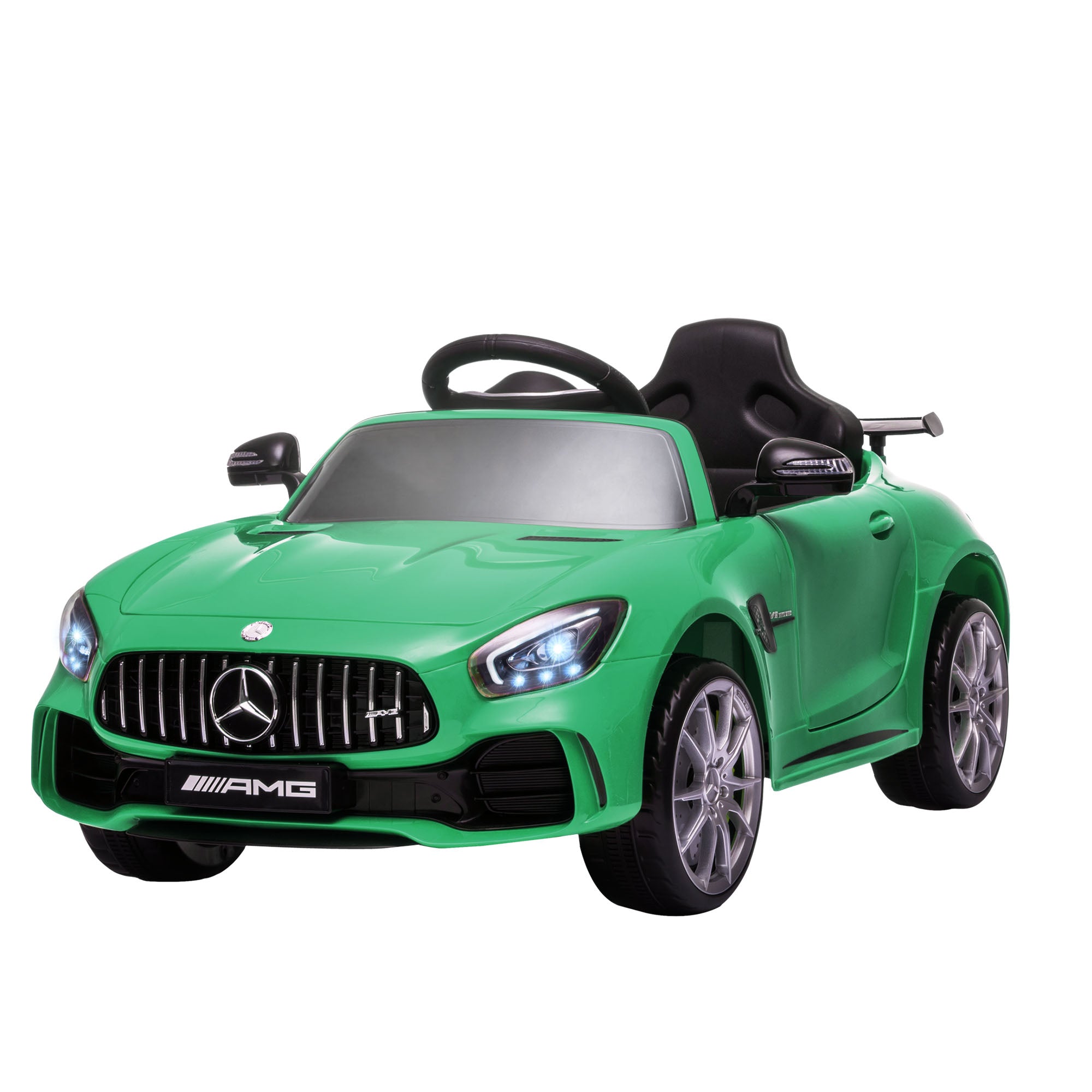 Maplin Plus Mercedes-Benz GTR 12V Kids Electric Ride-On Car with Remote Control - maplin.co.uk