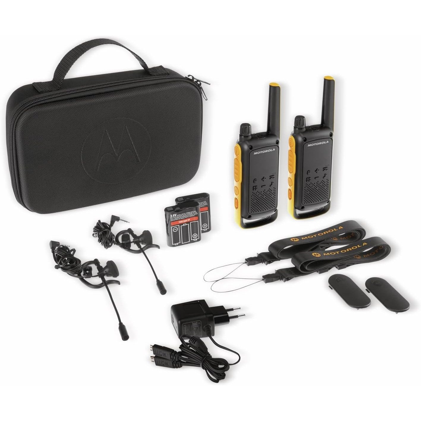 Motorola T82 Talkabout Extreme Walkie Talkie - Twin Pack