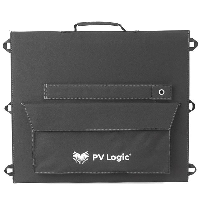 PV Logic 120W Fold Up Solar Panel with 10A Inline PWM Charge Controller