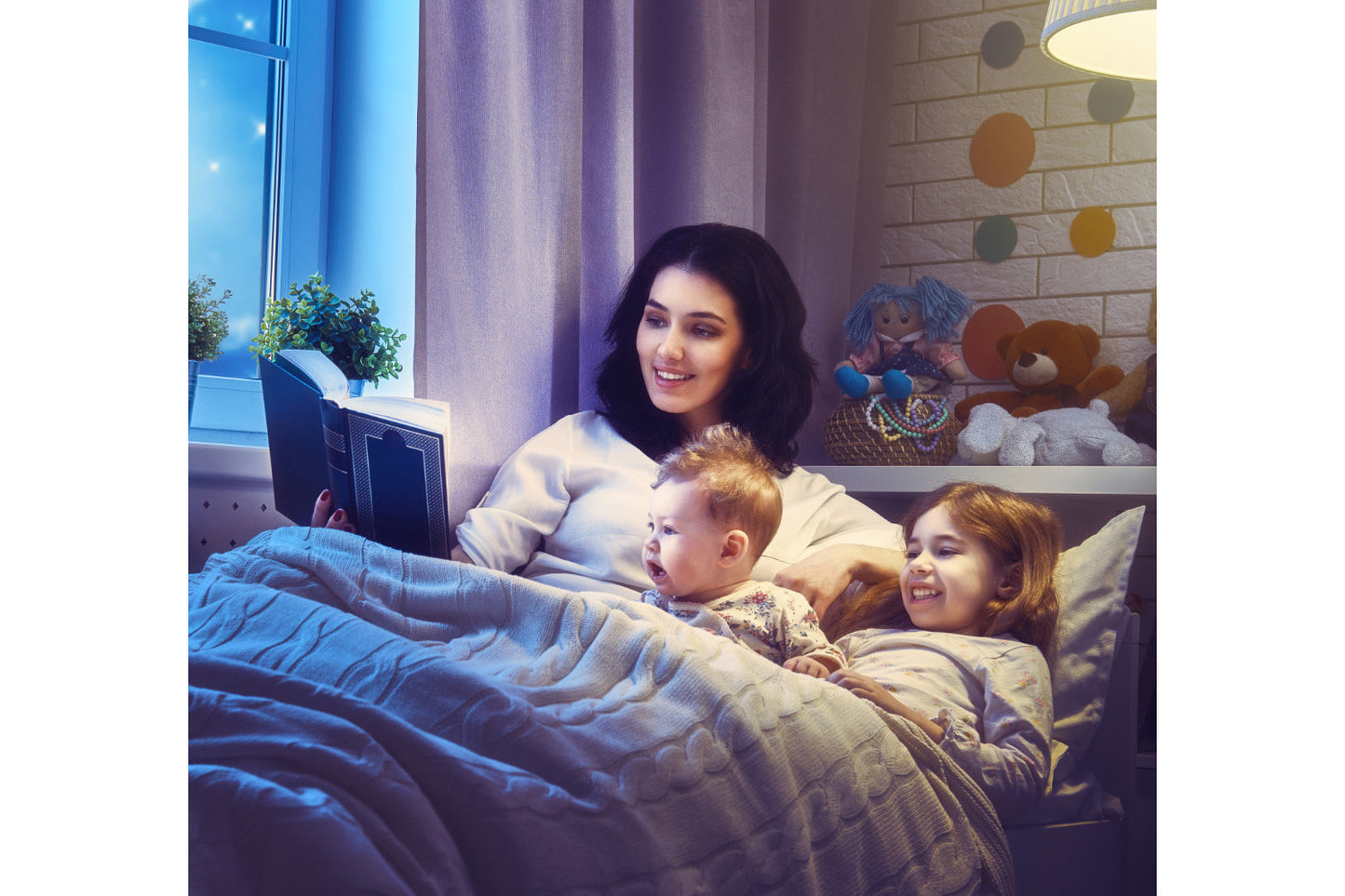 4lite WiZ Connected A60 Dimmable Multicolour WiFi LED Smart Bulb - B22 Bayonet