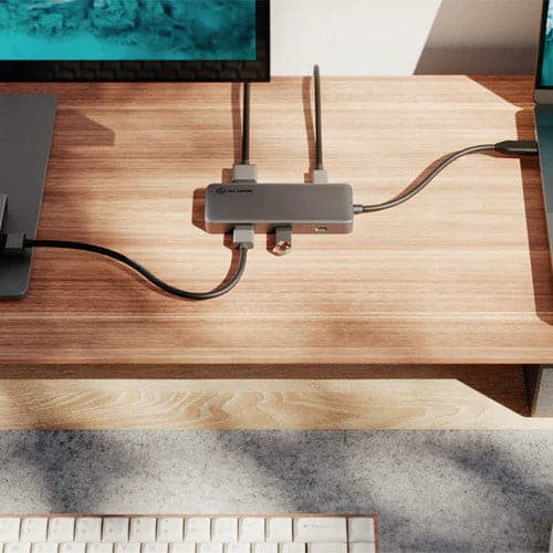 ALOGIC SPARK 6-in-1 USB 4 Multiport Hub to 8K HDMI / USB-C PD / 2x USB-A / Gigabit RJ45