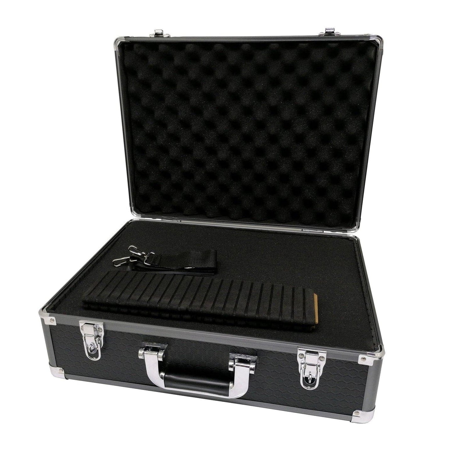 Maplin Plus Large Camera 170 x 460 x 340mm Flight Case - Gun Metal Grey