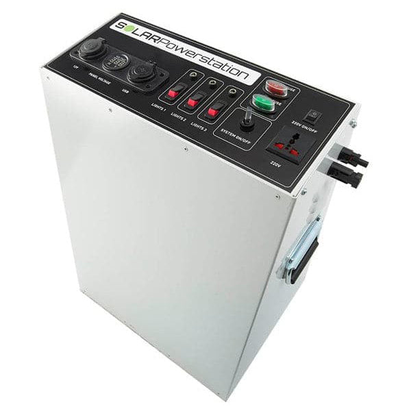 Hubi Solar 125Ah Power Station 750 Premium Kit for Off Grid Buildings