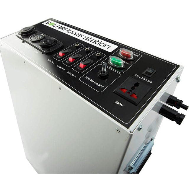 Hubi Solar 125Ah Power Station 750 Premium Kit for Off Grid Buildings