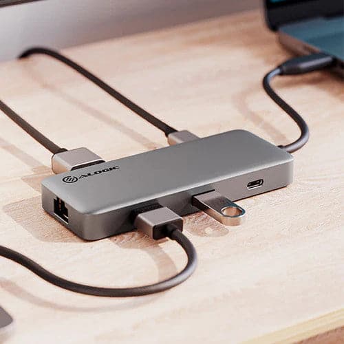ALOGIC SPARK 6-in-1 USB 4 Multiport Hub to 8K HDMI / USB-C PD / 2x USB-A / Gigabit RJ45