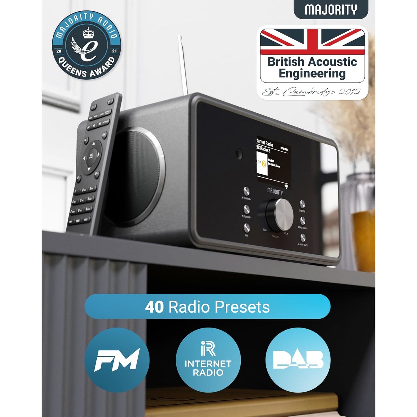 Majority Bard Internet Radio Music System