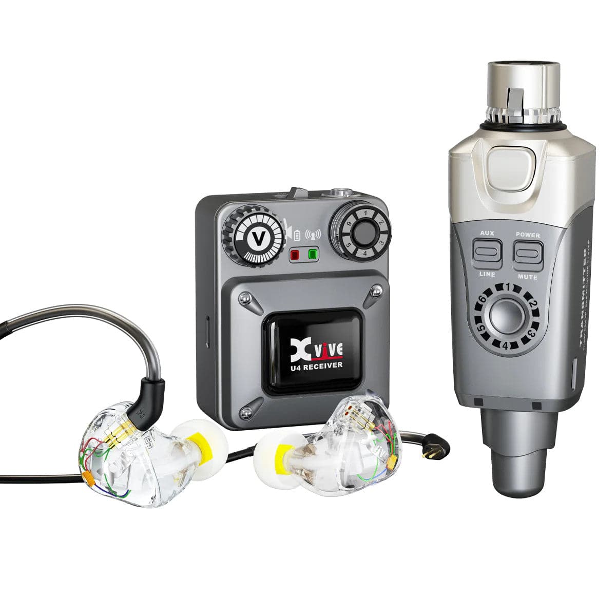 Xvive U4 2.4GHz Wireless In-Ear Monitor System