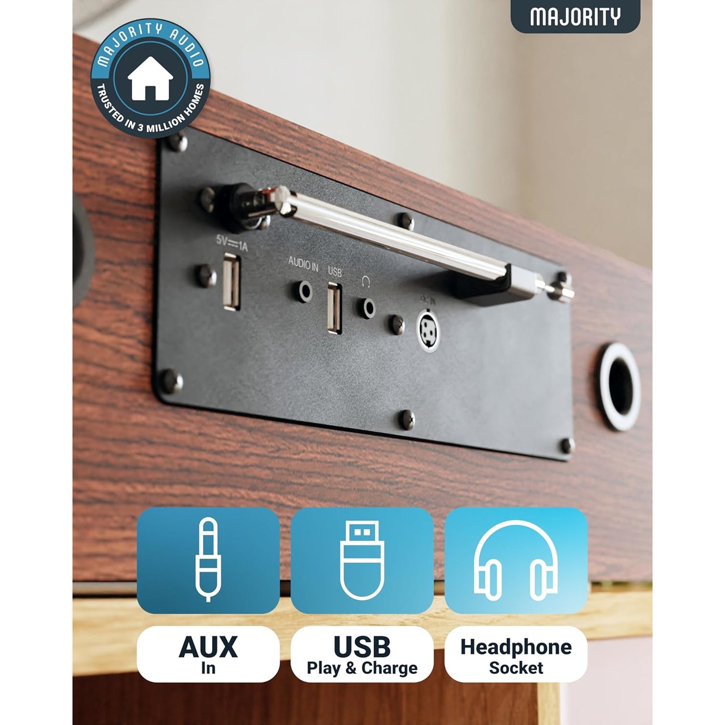 Majority Oakington DAB Radio CD Player