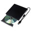 Maplin External CD DVD Optical Drive Reader & Writer Burner with Built-In USB-C / USB-A 3.0 Cables - maplin.co.uk