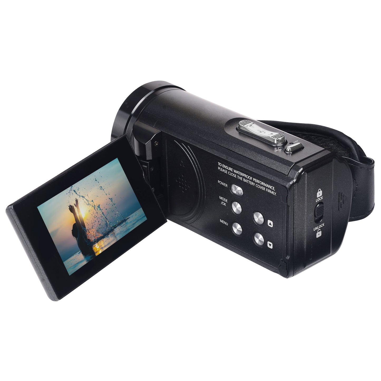 Agfa Photo Realimove CC4000W 4K Waterproof Camcorder - Black