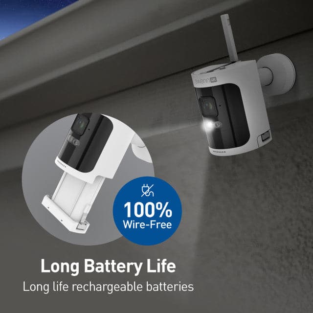 Swann AllSecure 4K Wireless Security Kit with Wire-Free Cameras & NVR Tower