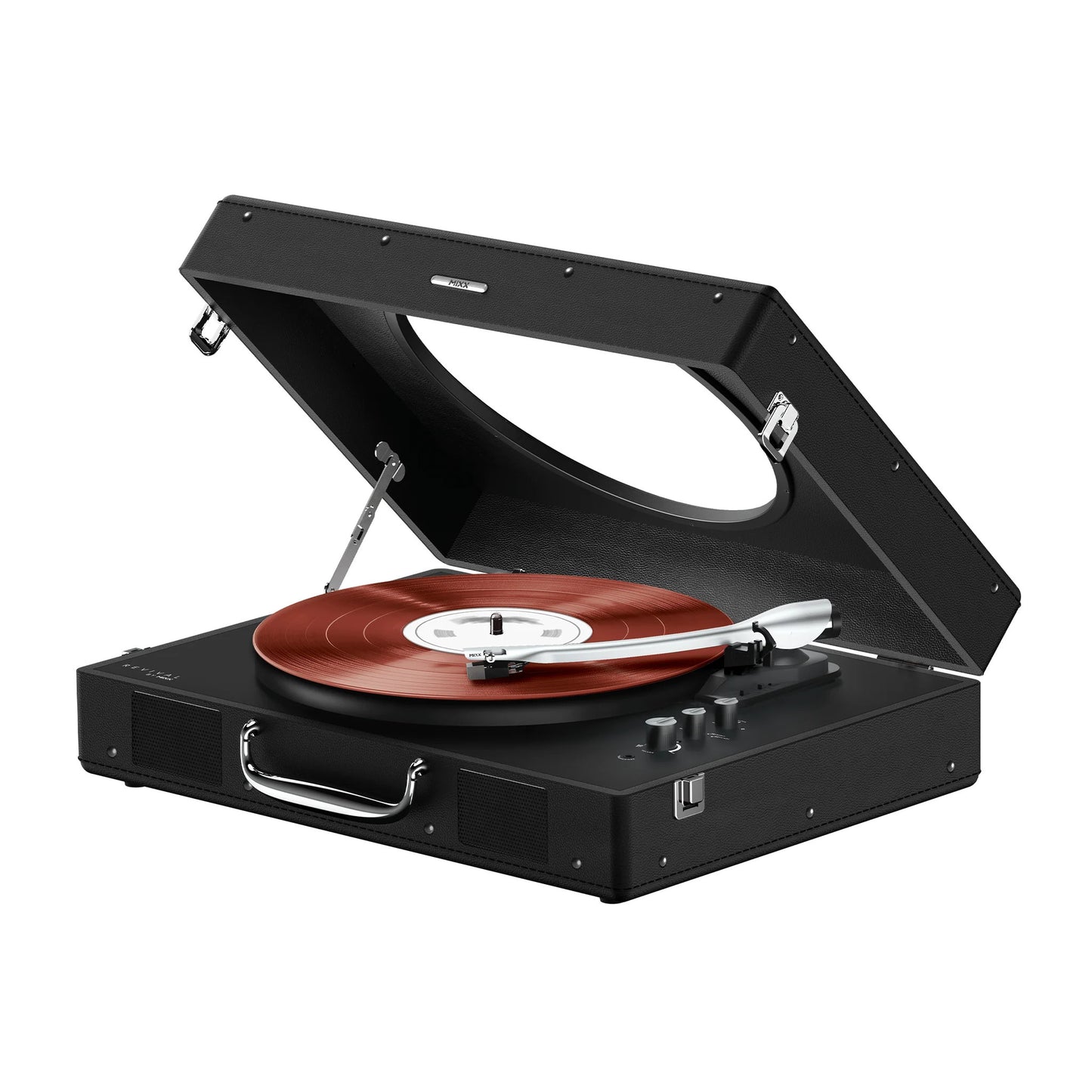 Mixx Revival 65 Stereo Vinyl Record Deck Black