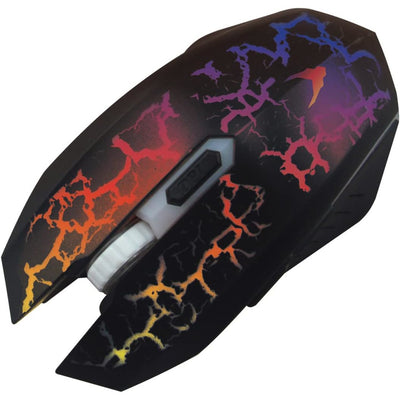 Varr 6-Button Adjustable DPI LED Backlit Ambidextrous Optical Wired Gaming Mouse