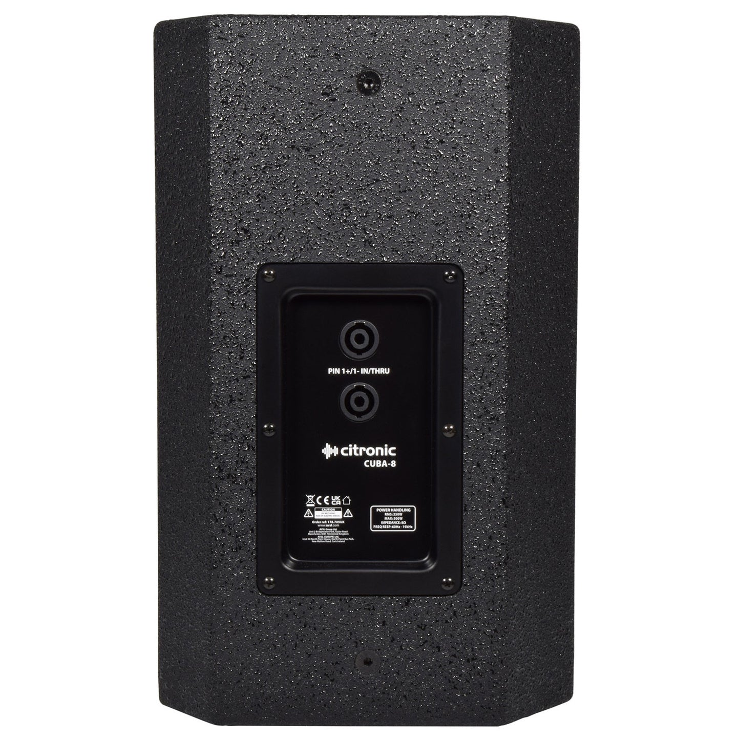 Citronic CUBA 250W RMS / 500W Peak Full Range Wooden PA Cabinet